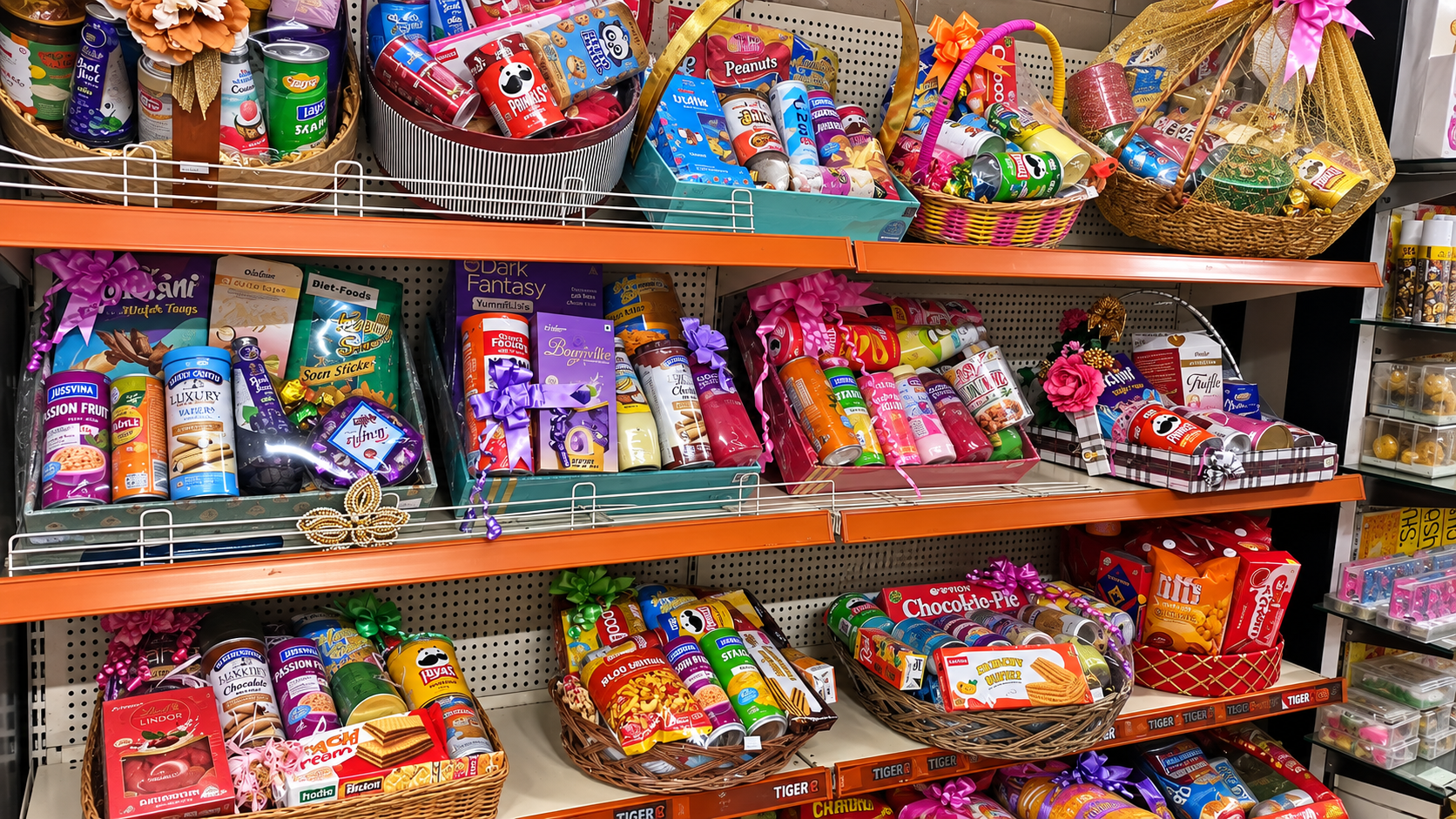 Aone's Handcrafted Celebration Gift Hampers Shelf